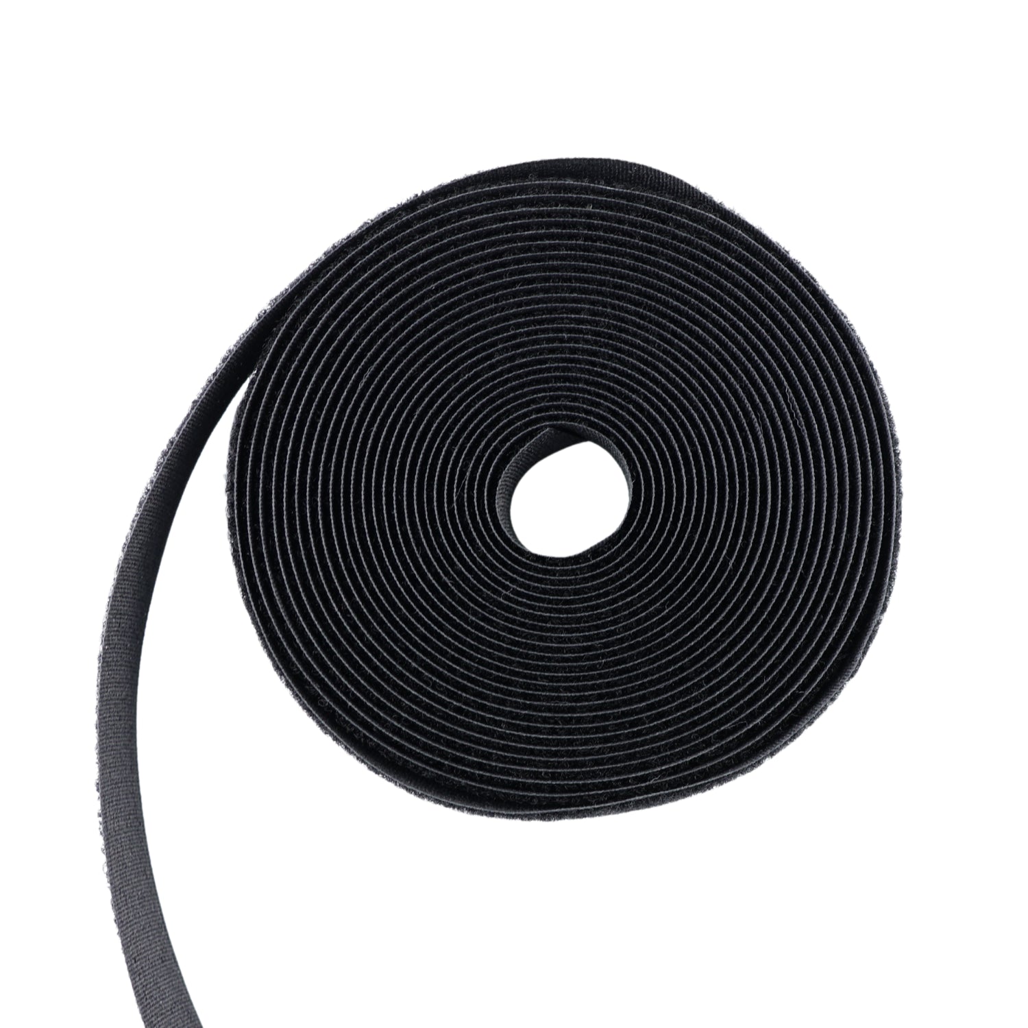 Hook and loop tape - loop 16 mm/1 m black