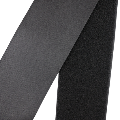 Taśma rzep - petelka 100 mm/1 m czarna