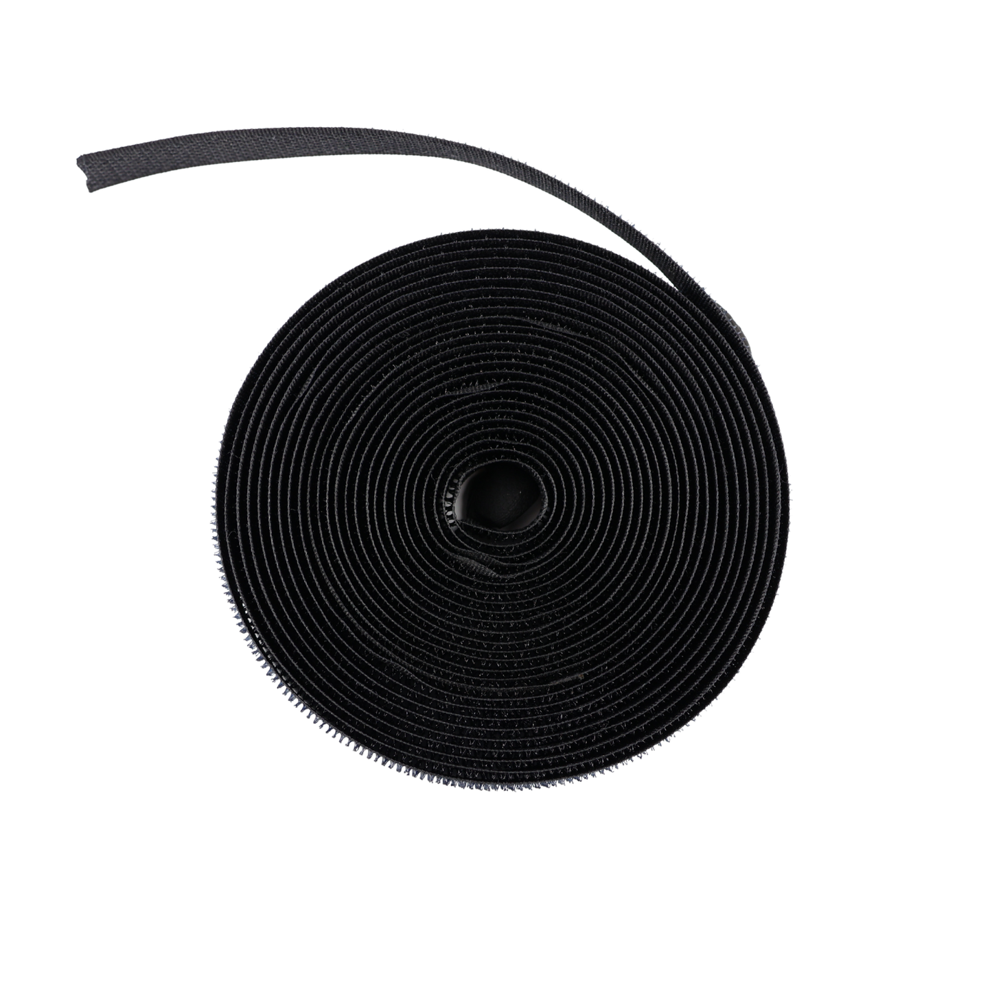 Taśma rzep - haczyk 100 mm/1 m czarna