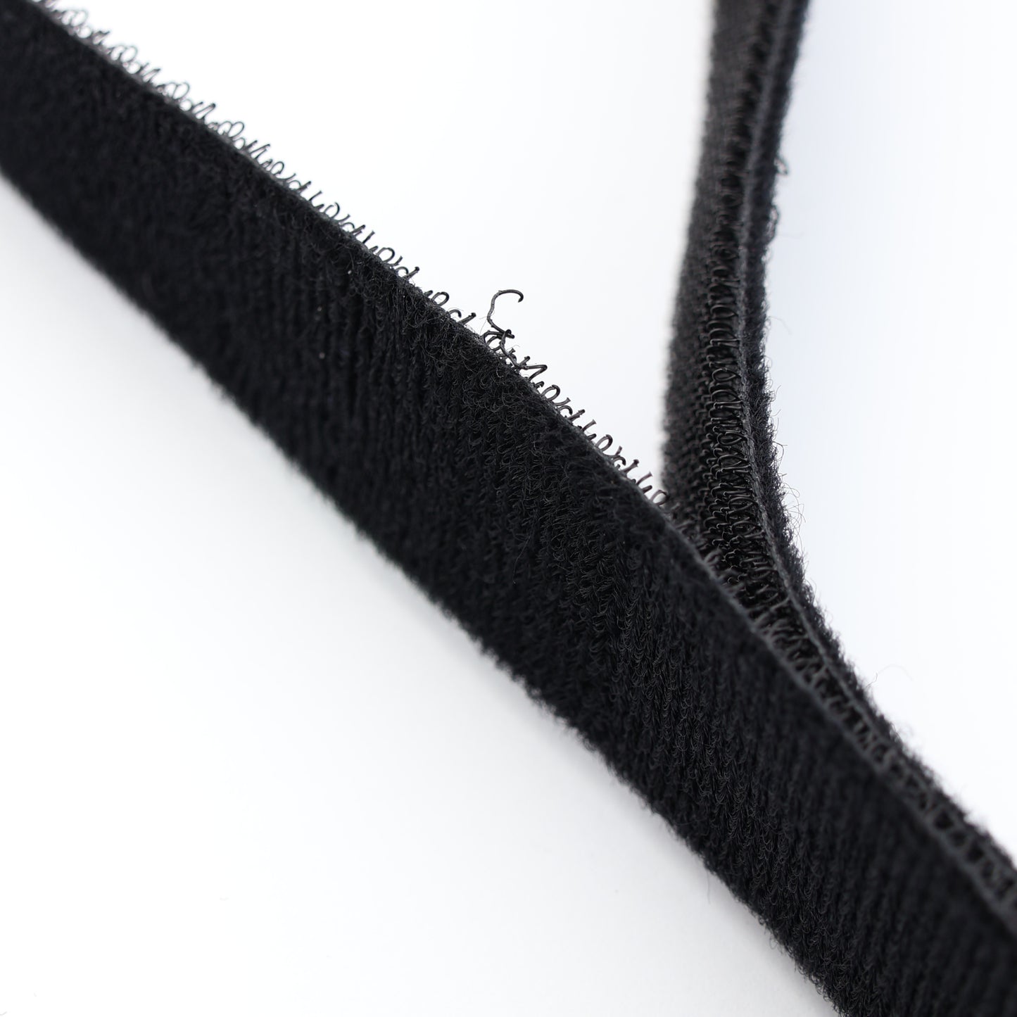 Hook and loop tape - double-sided 20 mm/1 m nylon black