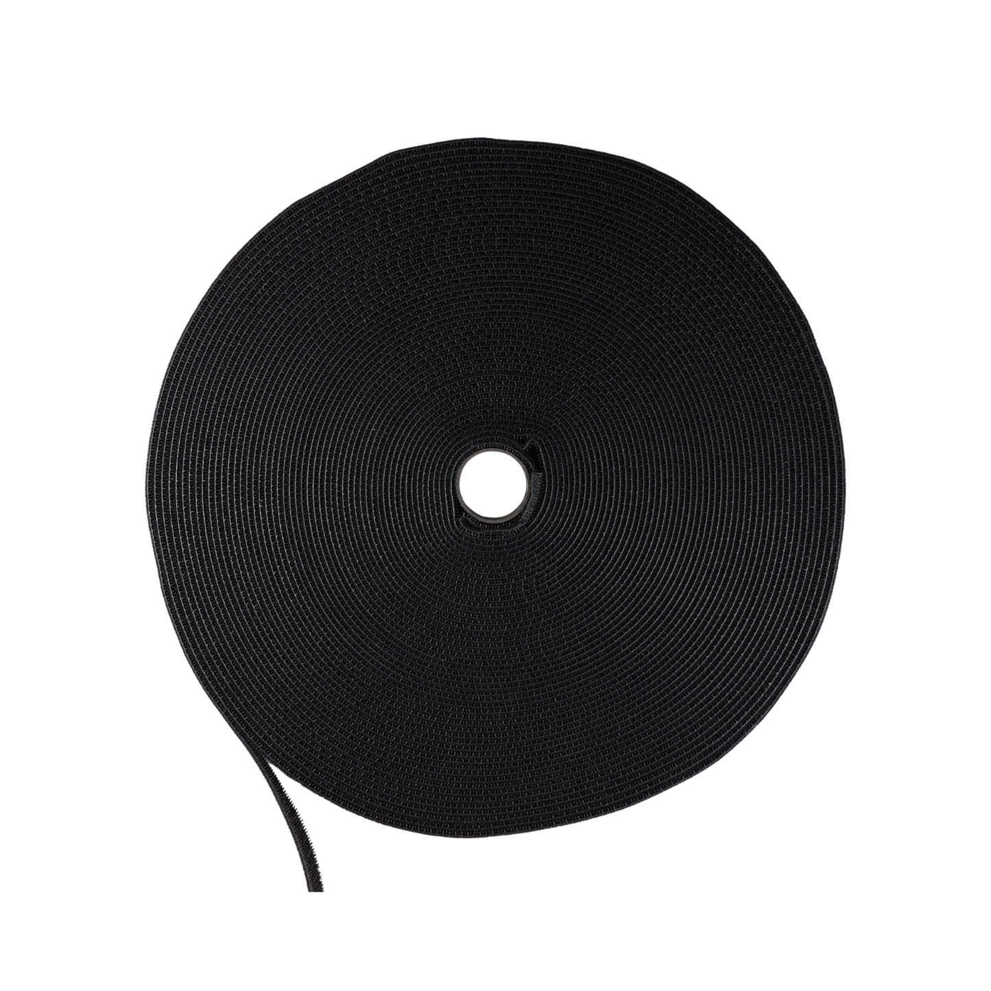 Taśma rzep - dwustronna 20 mm/1 m nylonowa czarna