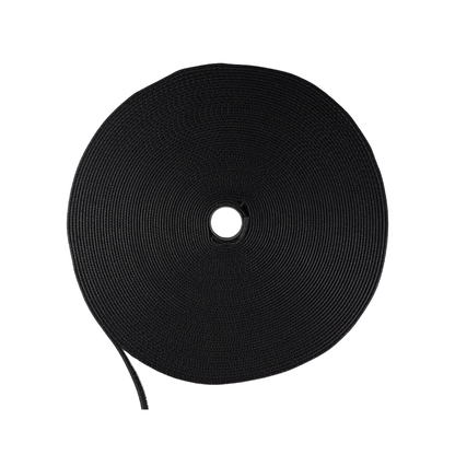 Taśma rzep - dwustronna 20 mm/1 m nylonowa czarna