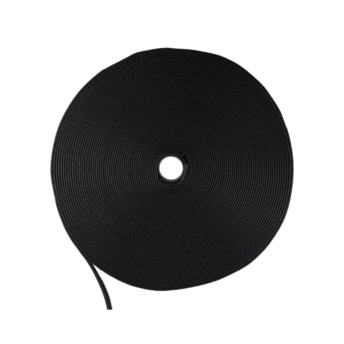 Hook and loop tape - double-sided 25 mm/1 m nylon black