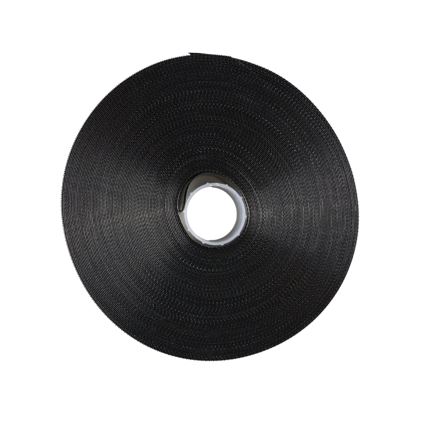 Low-profile hook velcro tape 50 mm/1 m nylon black