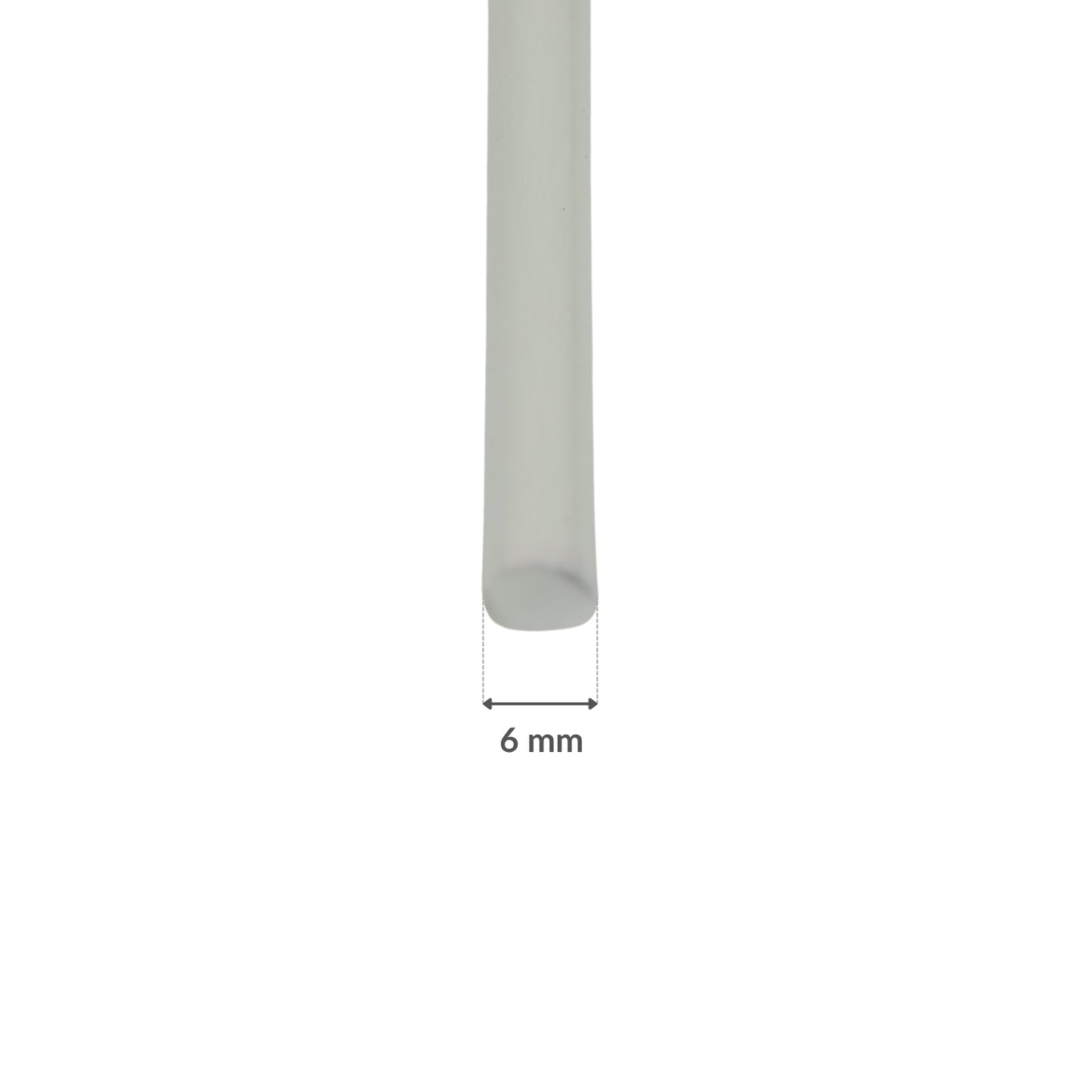 Fiberglass rod - 6 mm x 20 cm