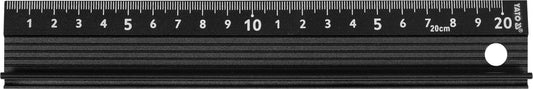 Linijka z profilem ochronnym Yato - 200 mm