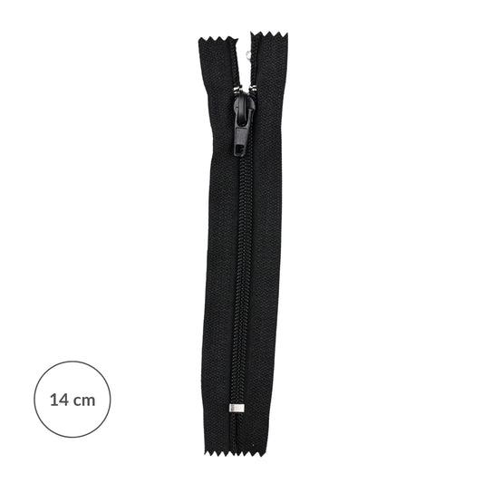 Zamek błyskawiczny - spiralny #5 nierodzielczy auto lock 14cm