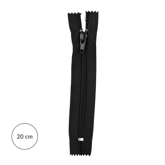 Zamek błyskawiczny - spiralny #5 nierodzielczy auto lock 20cm
