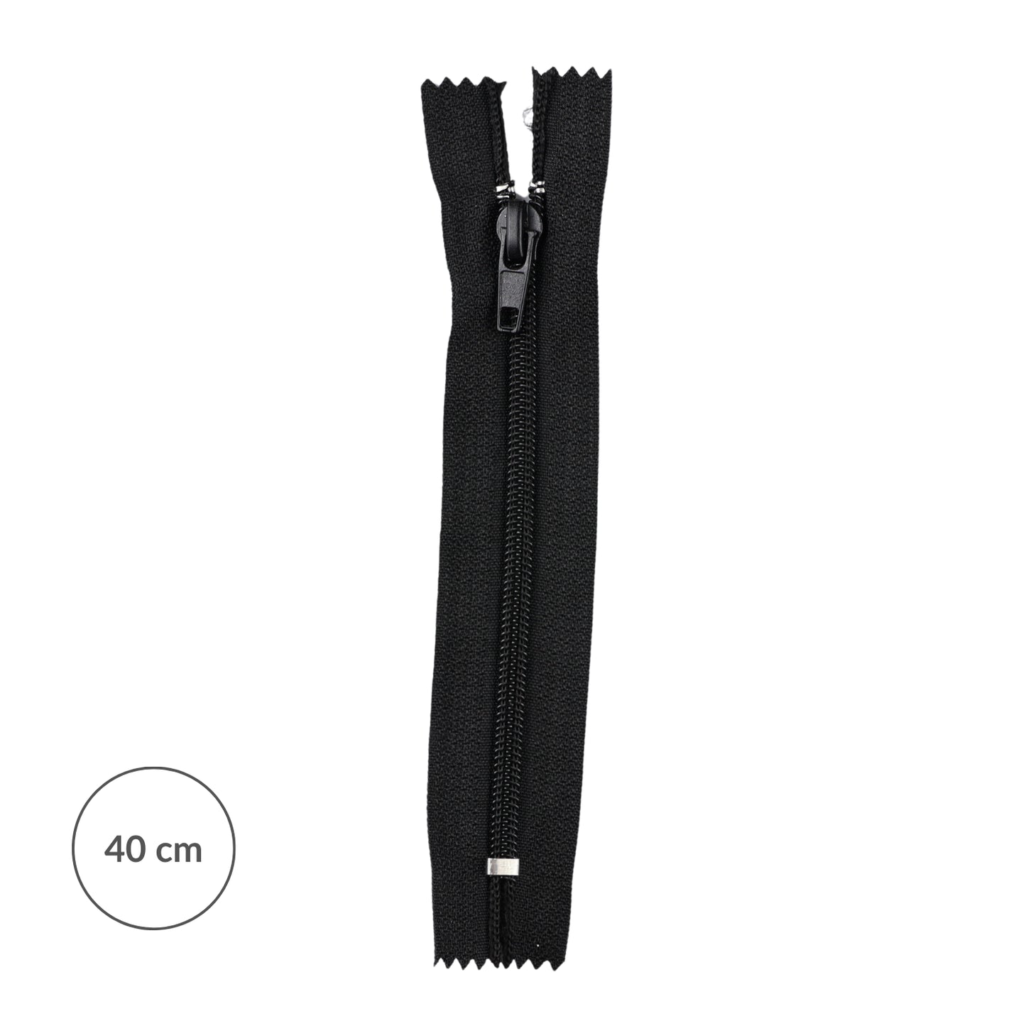 Zipper - #5 coil non-separable auto-lock 40cm