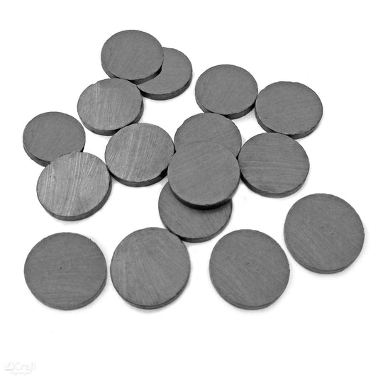 Magnesy DpCraft - Średnica 16 mm x 3 mm, 16 szt.