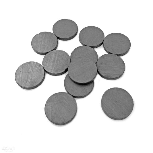 Magnesy DpCraft - Średnica 20 mm x 3 mm, 12 szt.