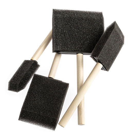 Pędzle gąbkowe DpCraft - 4 szt.