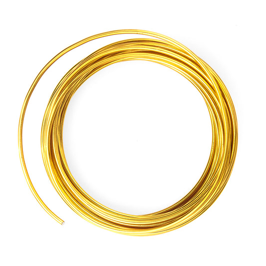 Drucik metalowy DpCraft - 2 mm/5 m złoty
