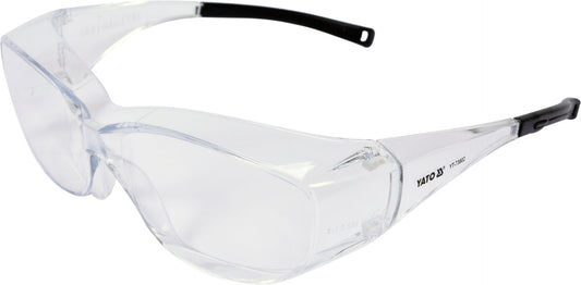 Okulary ochronne Yato - bezbarwne fit over